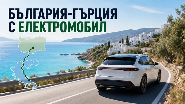 България-Гърция с електромобил: практично планиране на маршрута