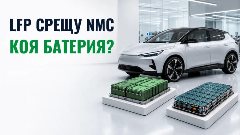LFP срещу NMC батерии: разлики и правилно зареждане